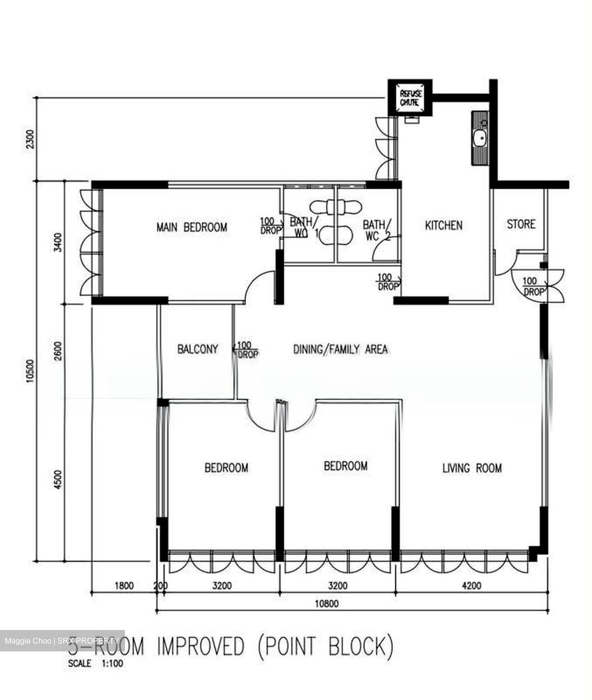 Blk 219A Jurong East Street 21 (Jurong East), HDB 5 Rooms #582405241